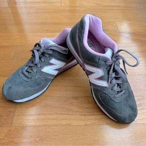 New Balance classic 594 pink and grey women’s trainers sneakers, size 9